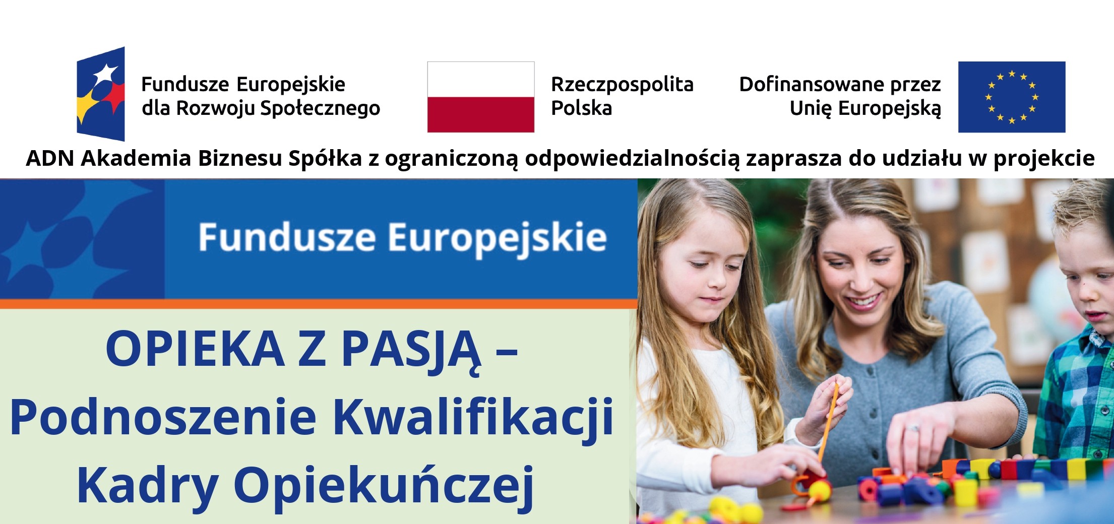 Zdjęcie artykułu Opieka z pasją - bezpłatne szkolenia