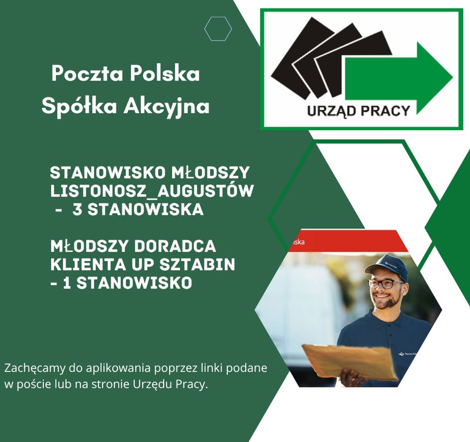 Zdjęcie artykułu Praca -  Poczta Polska Spółka Akcyjna