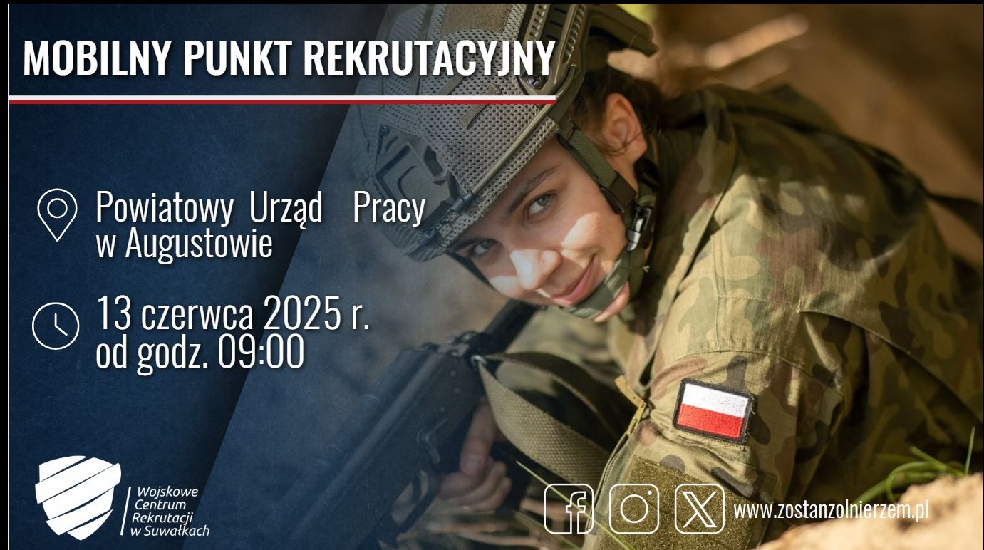 Zdjęcie artykułu MOBILNY PUNKT REKRUTACYJNY - 13.06.2025 r.