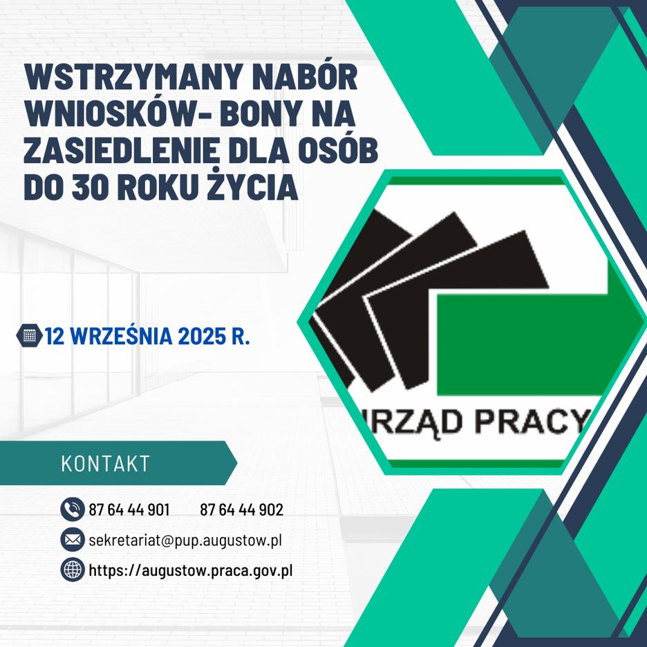 Zdjęcie artykułu Wstrzymany nabór wniosków- Bony na zasiedlenie dla osób do 30 roku życia